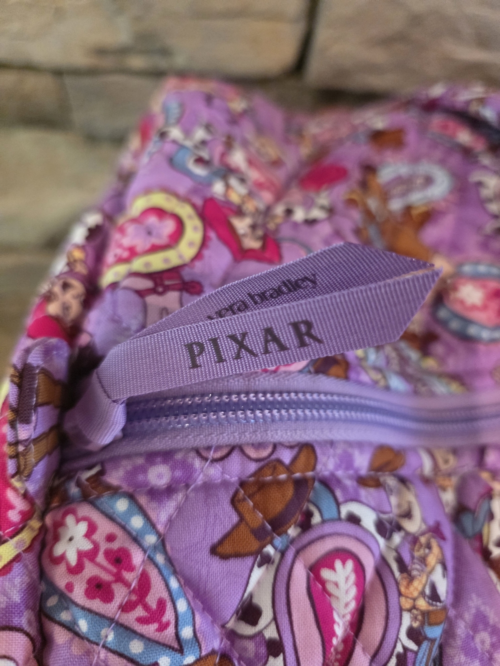 Vera Bradley Toy Story Rodeo Quilted Travel Weekender Bag-NWT - Picture 6 of 6